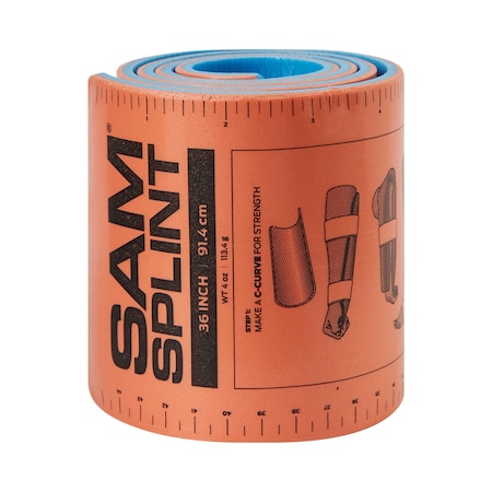 Mckesson SAM Orange Moldable Splint 36" for Extremities SP526-OB-EN-505